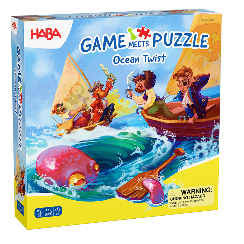 Haba Hra a Puzzle 2v1 Mořský vír