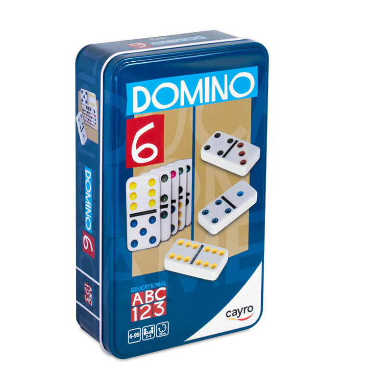 Cayro 246 - Domino Double 6 Color