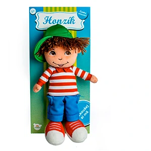 Teddies Panenka kluk Honzík hadrový plyš 30 cm česky mluvící