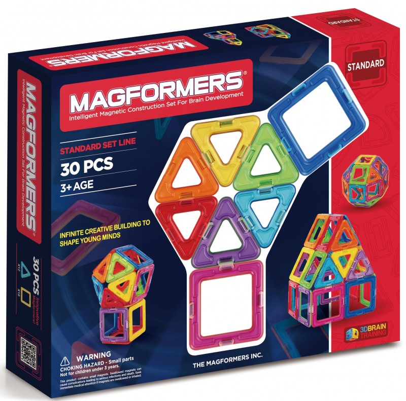 Magformers - Rainbow 30 dílků