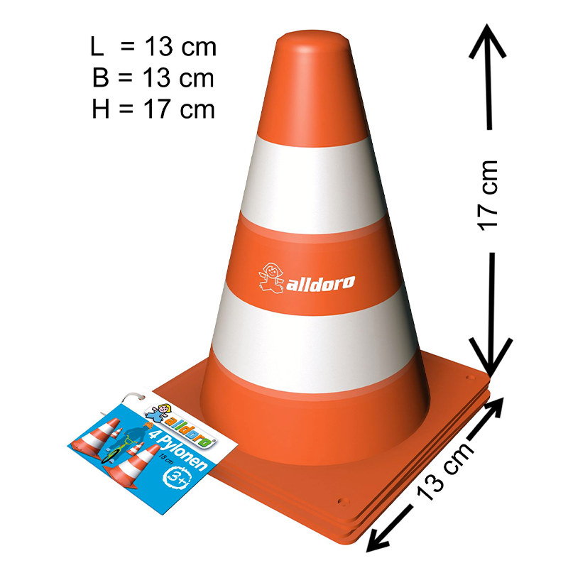Alldoro Dopravní kužely - Sada 4