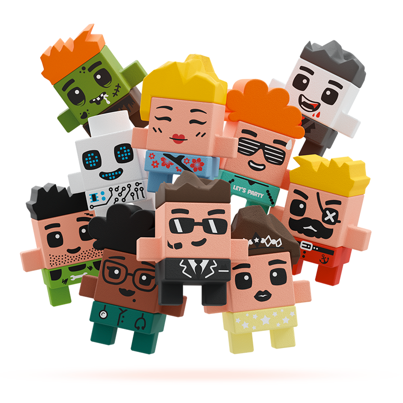 Marioinex MINI WAFLE - PŘEKVAPENÍ, figurka 