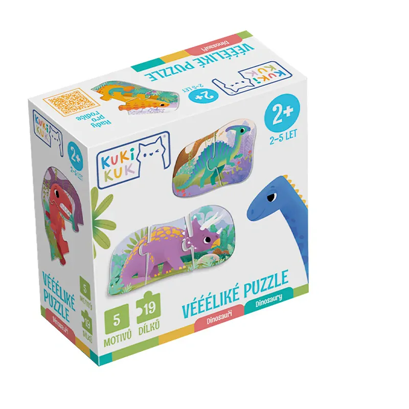 Efko KukiKuk - Véééliké puzzle Dinosauři