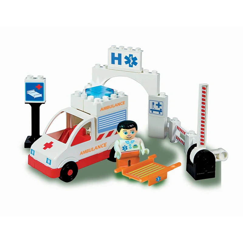 Unico Ambulance 19 dílků