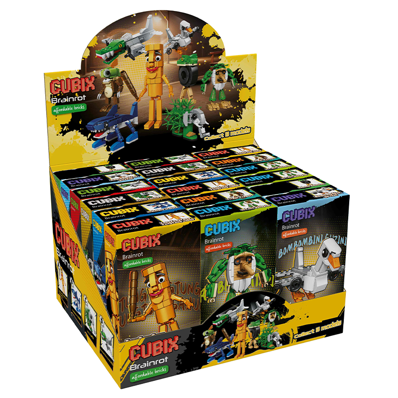 Cubix Brainroti – kostičková stavebnice pro děti