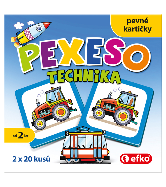 Efko Pexeso technika