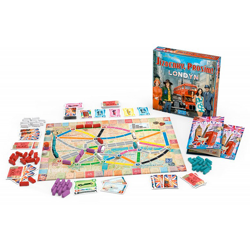 Asmodee Jízdenky, prosím! Londýn