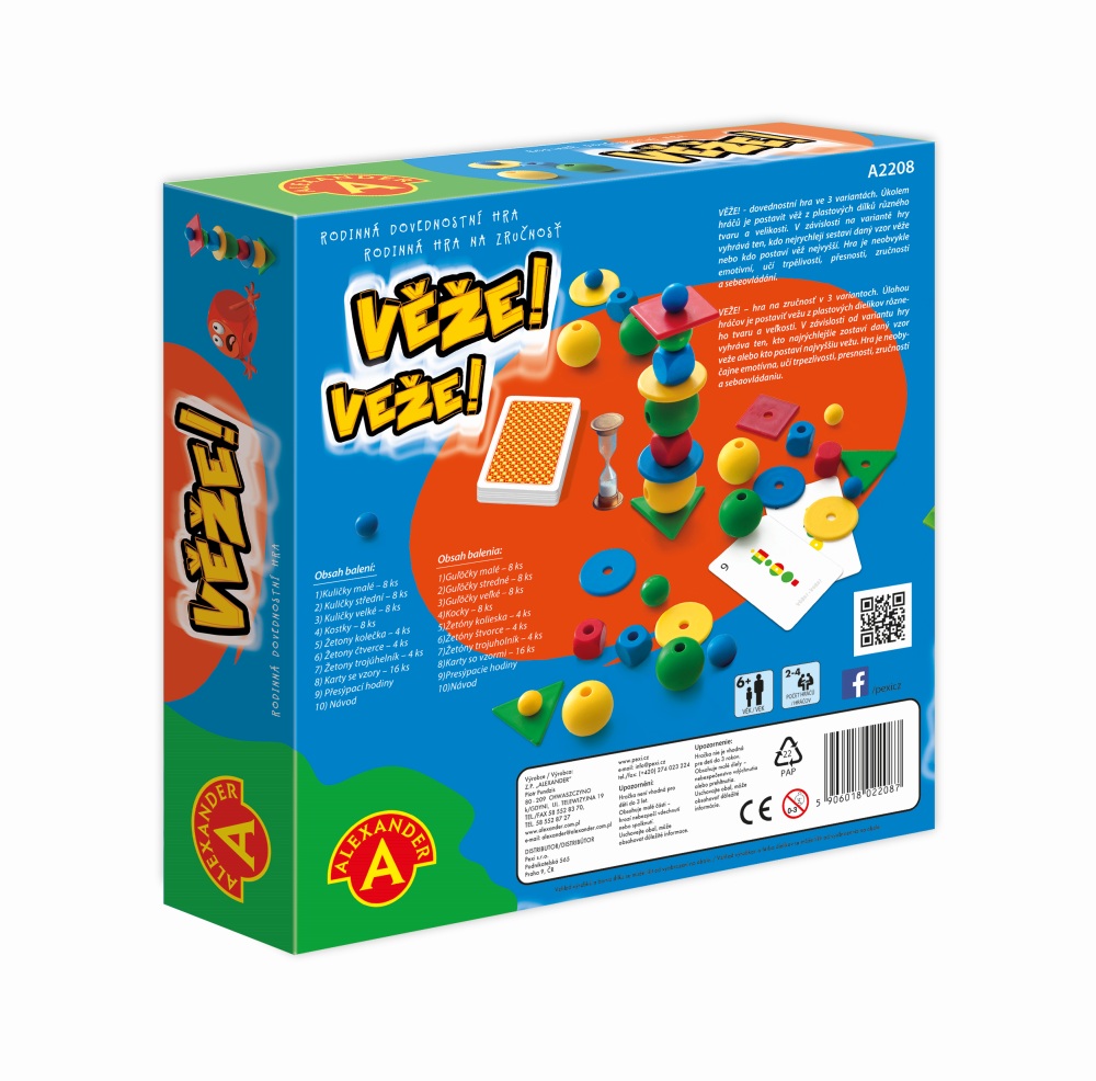 Pexi VĚŽE Family - Rodinná hra