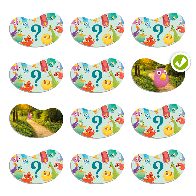 Akros Pexeso Ptáci v prostoru (prostorová orientace)