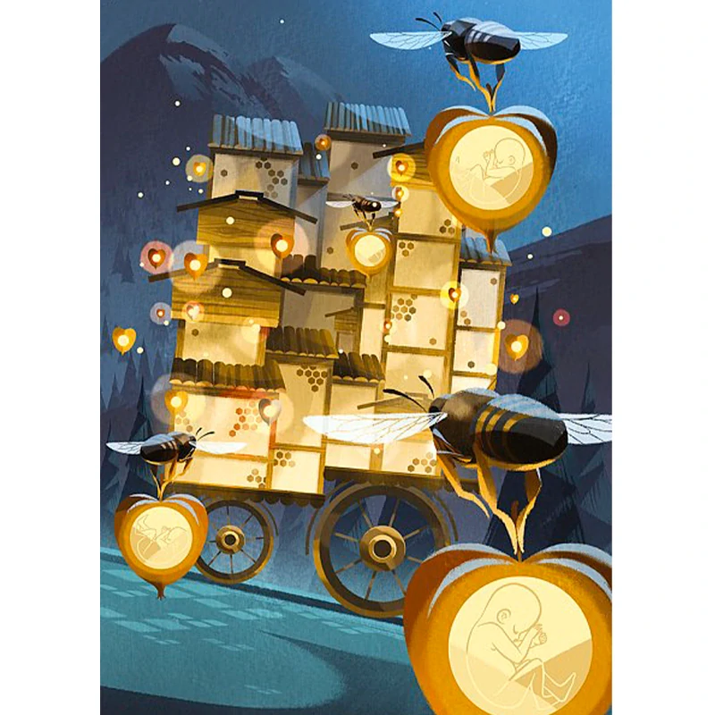 Asmodee Dixit puzzle 1000 - Deliveries