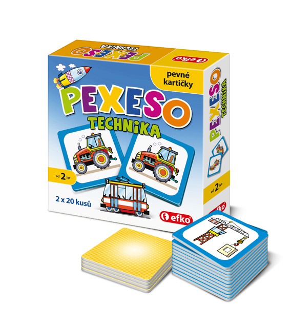 Efko Pexeso technika