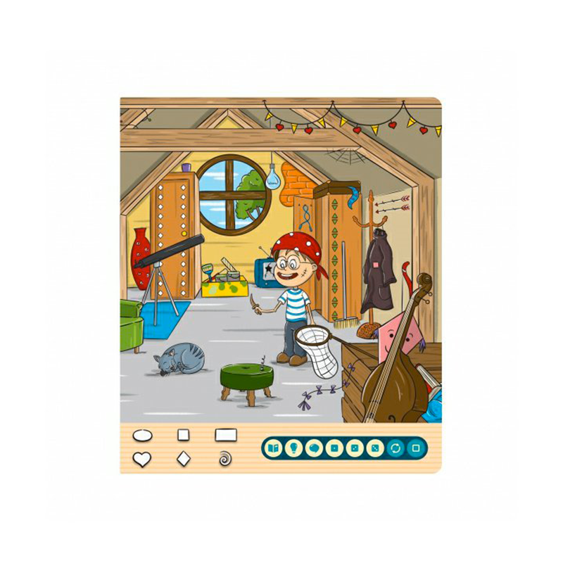 Albi Kouzelné čtení Kniha Moje první barvy a tvary