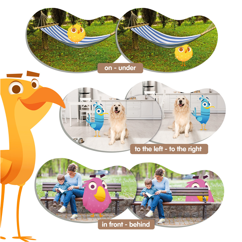 Akros Pexeso Ptáci v prostoru (prostorová orientace)