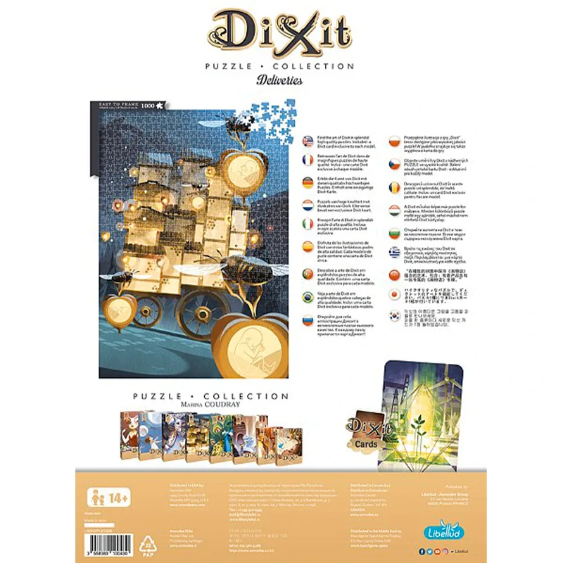 Asmodee Dixit puzzle 1000 - Deliveries