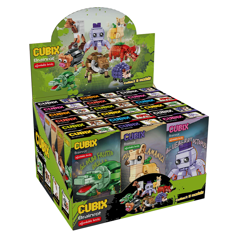 Cubix Brainroti – kostičková stavebnice pro děti