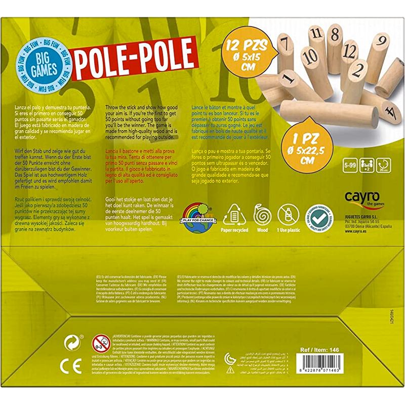 Cayro 146 - Venkovní kuželky Pole - Pole