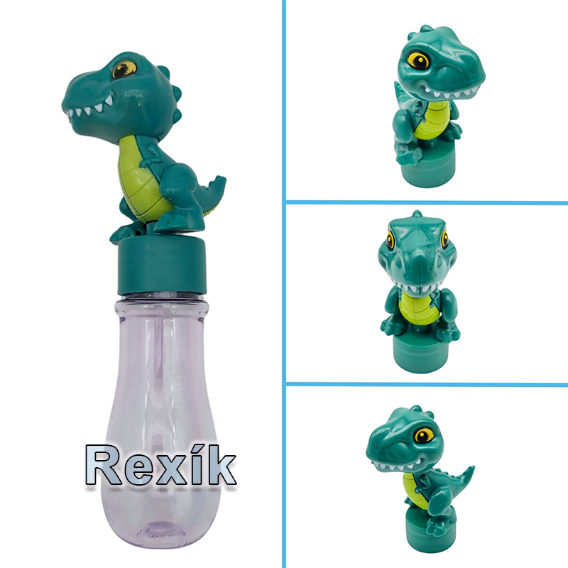 Alldoro Mini Dinofuk, krásná figurka + 35 ml bublin