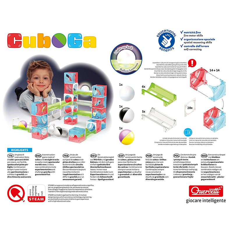 Quercetti 06516 Cuboga