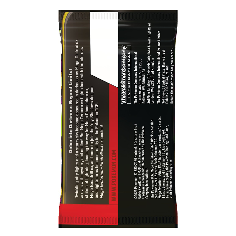 Pokémon TCG: ME05 Pitch Black - Booster