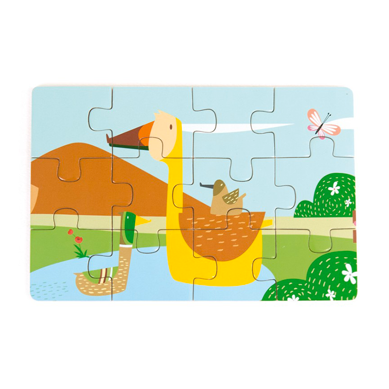 Andreu Toys - 4 puzzle - Diorama Farm