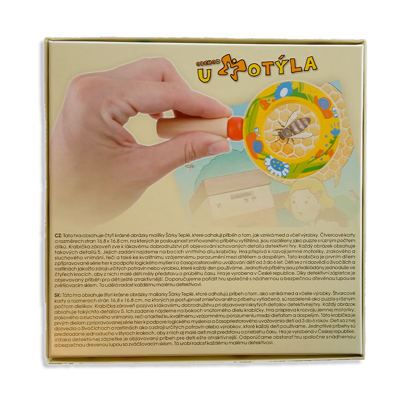 Už vím jak... vzniká med - PUZZLE S LUPOU