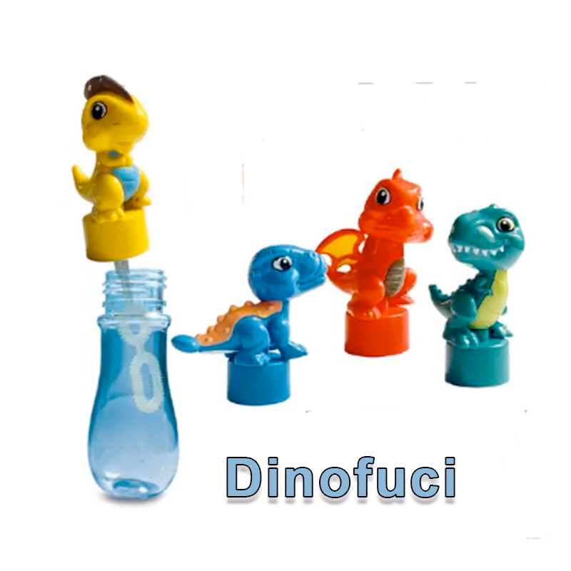 Alldoro Mini Dinofuk, krásná figurka + 35 ml bublin