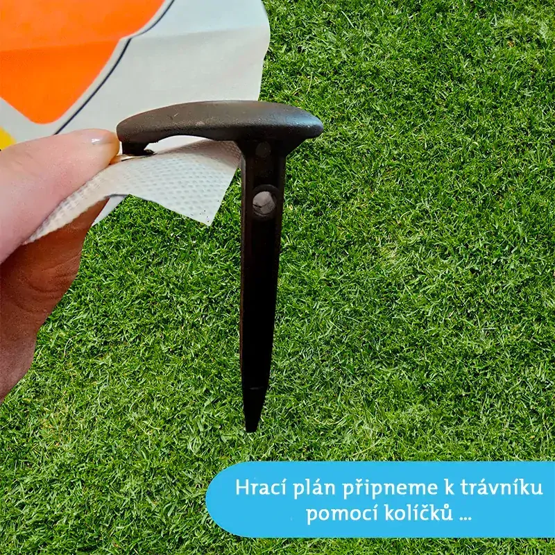 Alldoro XXL zahradní hra Skoč a tref
