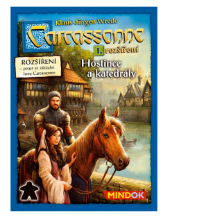 Mindok Carcassonne rozšíření 1 - Hostince a katedrály