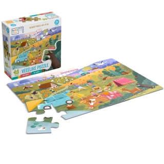 Efko KukiKuk - Véééliké puzzle Na výletě