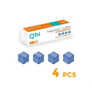 Qbi 217 Rozšiřující pokročilé kostky Modrofialové - 4 kusy