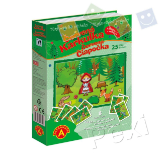 Pexi Magnetické příběhy-ČERVENÁ KARKULKA