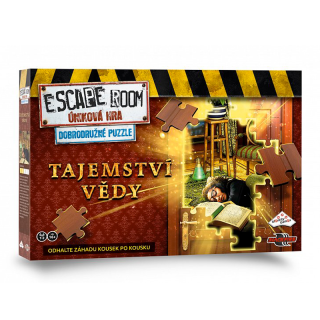 Asmodee ESCAPE ROOM: Dobrodružné puzzle - Tajemství vědy