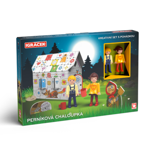 Efko IGRÁČEK - Perníková chaloupka - kreativní set s pohádkou
