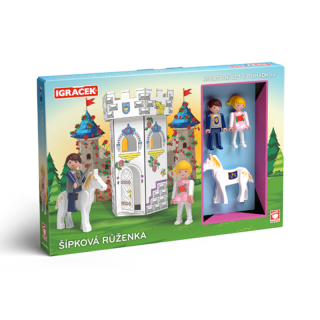 Efko IGRÁČEK - Šípková Růženka - kreativní set s pohádkou